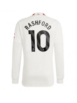 Moški Nogometna dresi replika Manchester United Marcus Rashford #10 Tretji 2023-24 Dolgi rokav